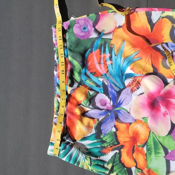 Joe Boxer Floral Print mini Skirt Size L - Picture 6 of 6